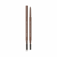 Карандаш для бровей The Saem Eco Soul Skinny Brow Pencil 02 Gray brown 0.8g