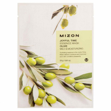 Тканевая маска для лица с экстрактом оливы Mizon Joyful Time Essence Mask Olive 23g