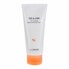 Пенка для лица (контроль чистоты и жирности) the SAEM SEE &amp; SAW A.C Control Deep Cleansing Foam 120ml