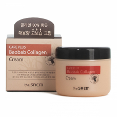 Крем коллагеновый баобаб THE SAEM CARE PLUS Baobab Collagen Cream 100ml
