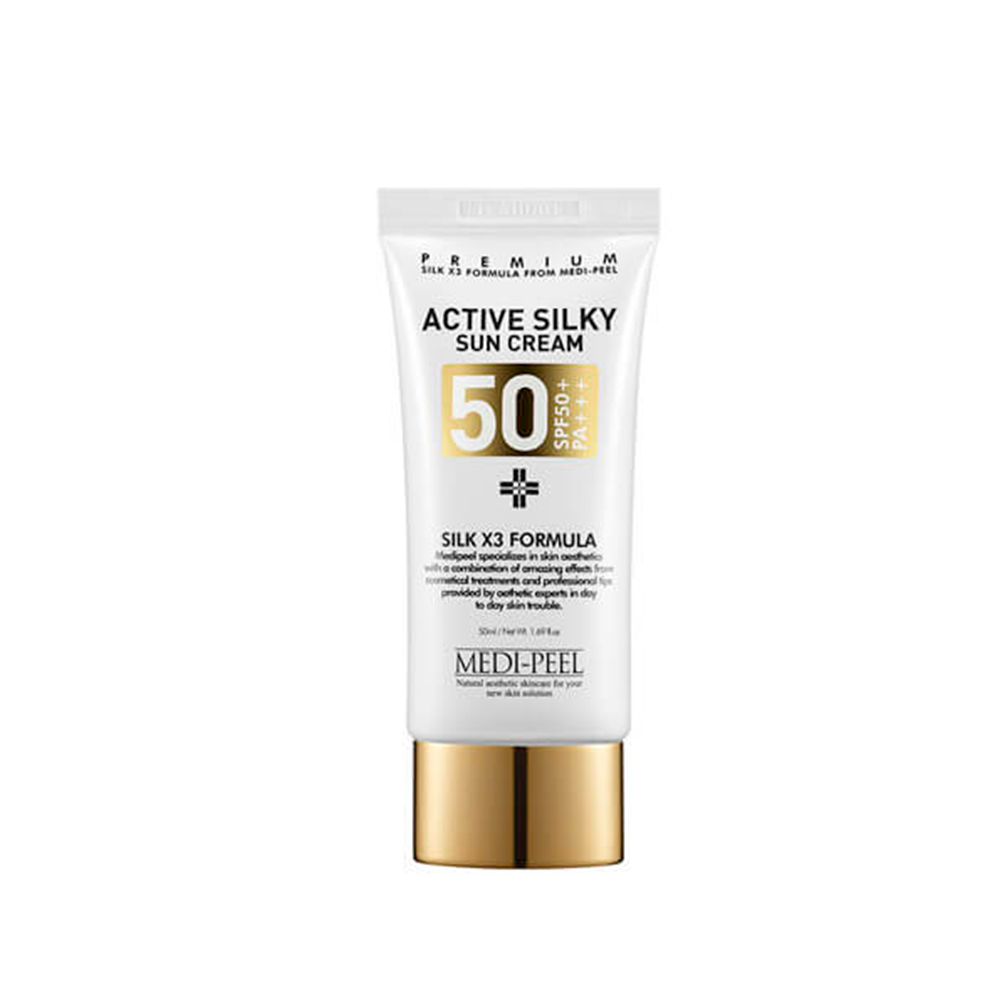 MEDIPEEL Active Silky Sun Cream 2.0 Солнцезащитный крем 50ml