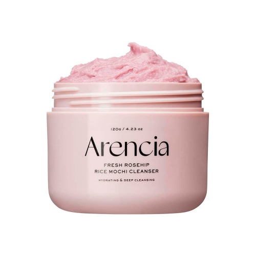 Arencia Fresh Rosehip Rice Mochi Cleanser Пенка для глубокого очищения кожи с экстрактом шипо 120g