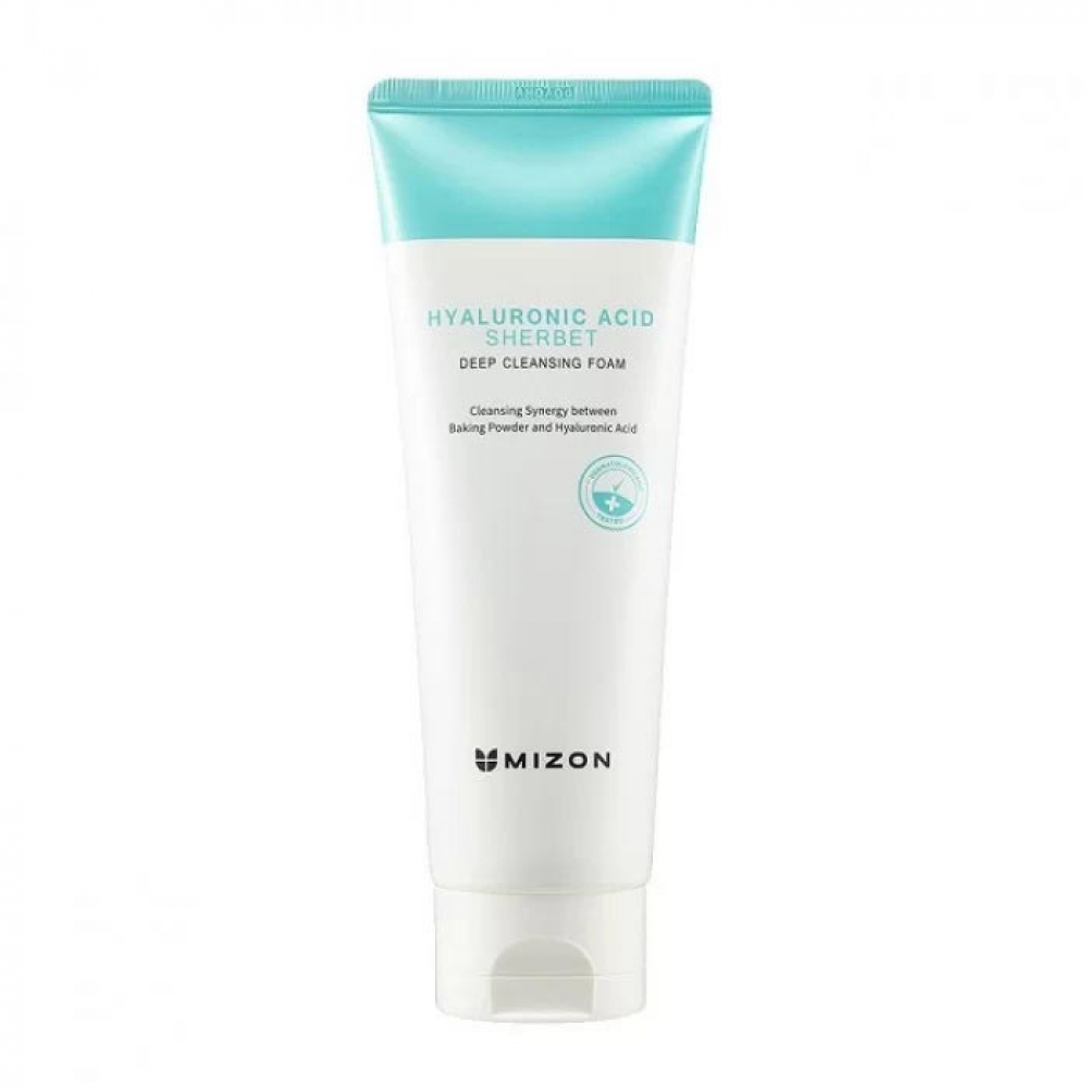 Mizon Hyaluronic Acid Sherbet Deep Cleansing Foam Пенка для умывания с гиалуроновой кислотой 150ml