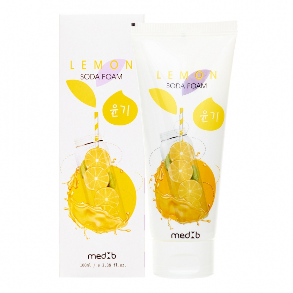 MedB Lemon Soda Foam 100ml Пенка для умывания с экстрактом лимона и содой