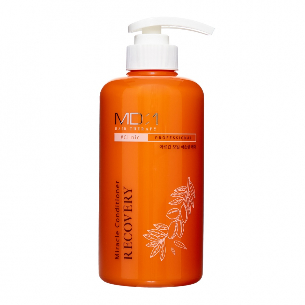 MD-1 Hair Therapy Miracle Recovery Conditioner 500ml Восстанавливающий кондиционер для волос с маслом арганы