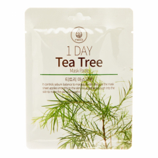 MedB 1 Day Tea Tree Mask Pack 27ml Тканевая маска для лица с экстрактом чайного дерева