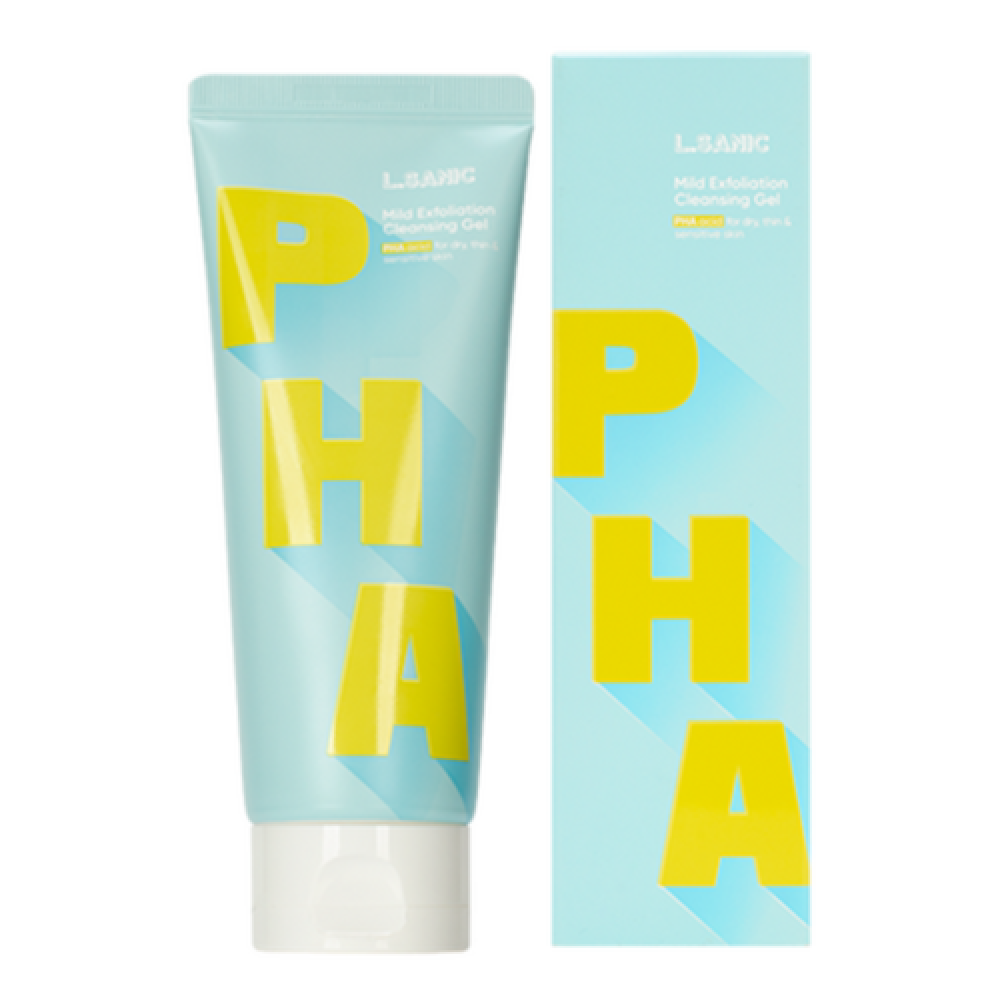 Отшелушивающий гель для умывания с PHA-кислотами L.Sanic Mild Exfoliation Cleansing Gel PHA Acid 150ml