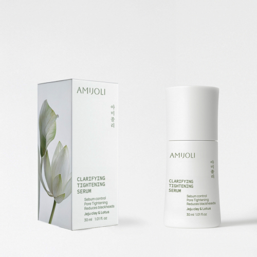 AMIJOLI Claryfing Serum JeJu&Lotus Cыворотка для проблемной кожи с с кислотами, вулканической глиной и экстрактом лотуса 30ml