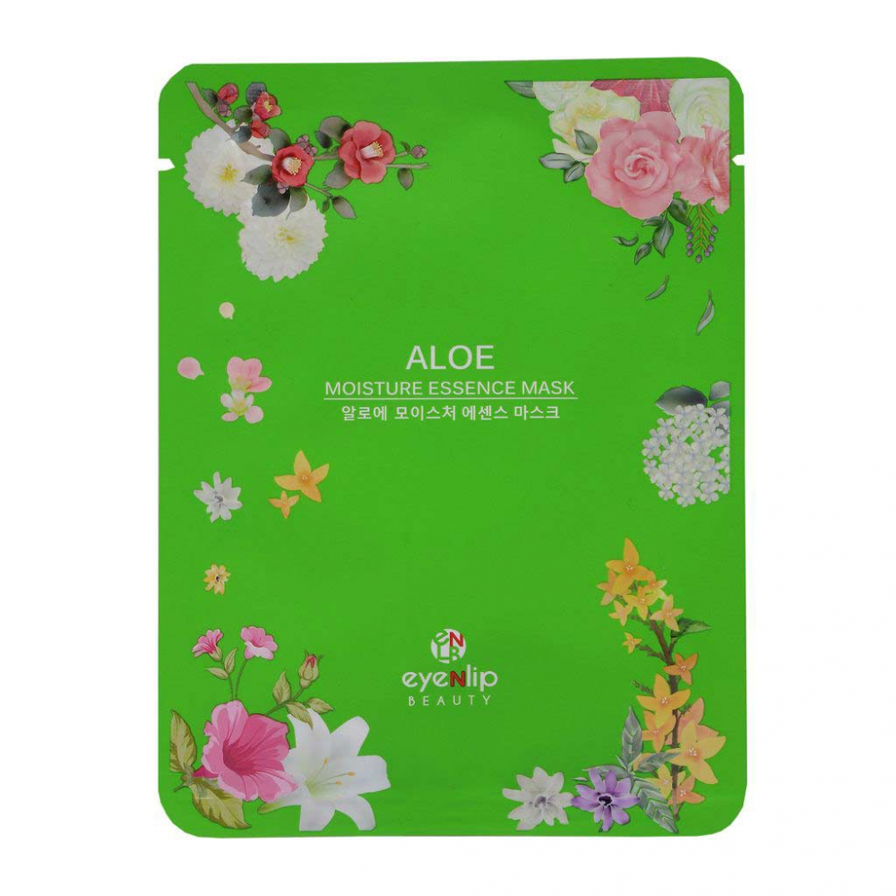 Увлажняющая тканевая маска для лица с алоэ Eyenlip Aloe Moisture Essence Mask 25ml