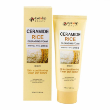 Пенка для умывания с экстрактом риса и керамидами Eyenlip Ceramide Rice Cleansing Foam 100ml