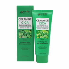 Пенка для умывания с экстрактом центеллы EYENLIP CERAMIDE CICA CLEANSING FOAM 100ml