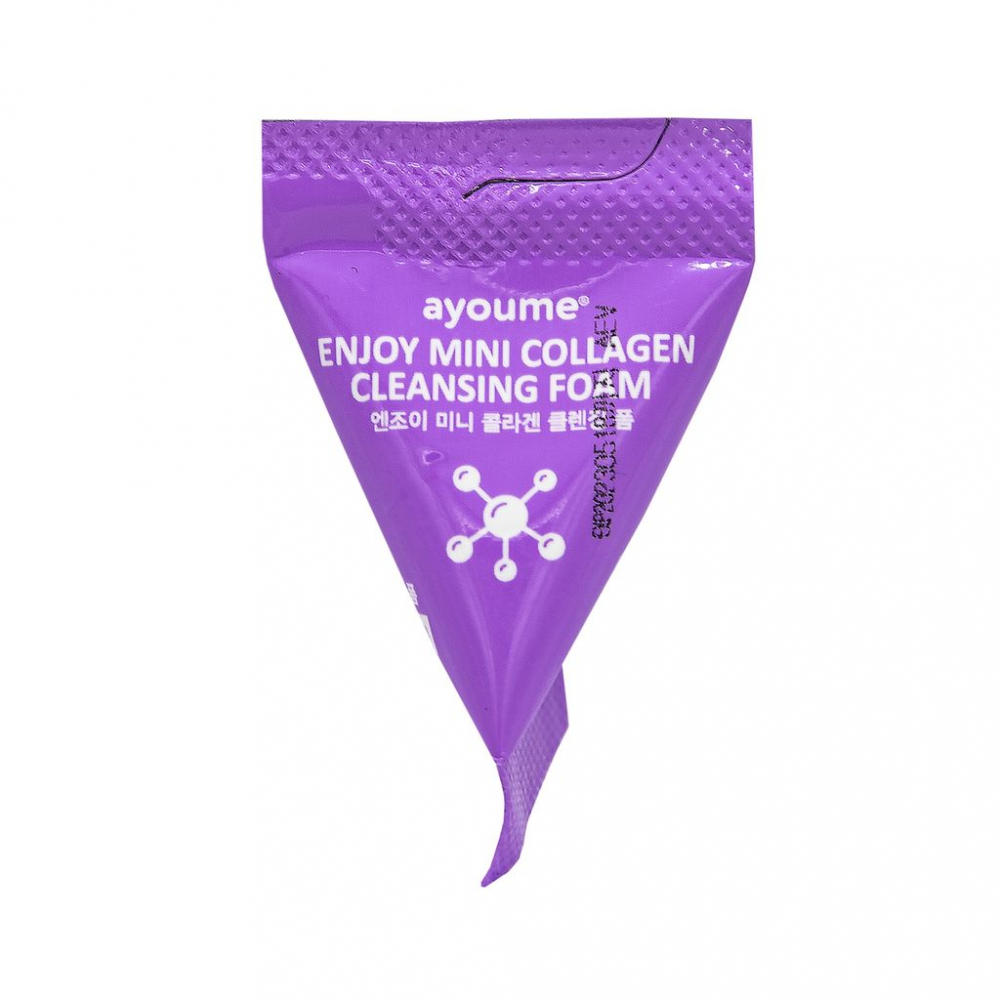 Пенка для умывания коллагеновая Ayoume Enjoy Mini Collagen Cleansing Foam 3g