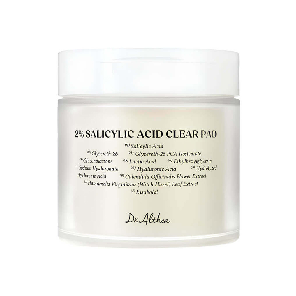 Dr.Althea 2% Salicylic Acid Clear Pad Тонер-пэды для проблемной кожи с комплексом кислот 170g
