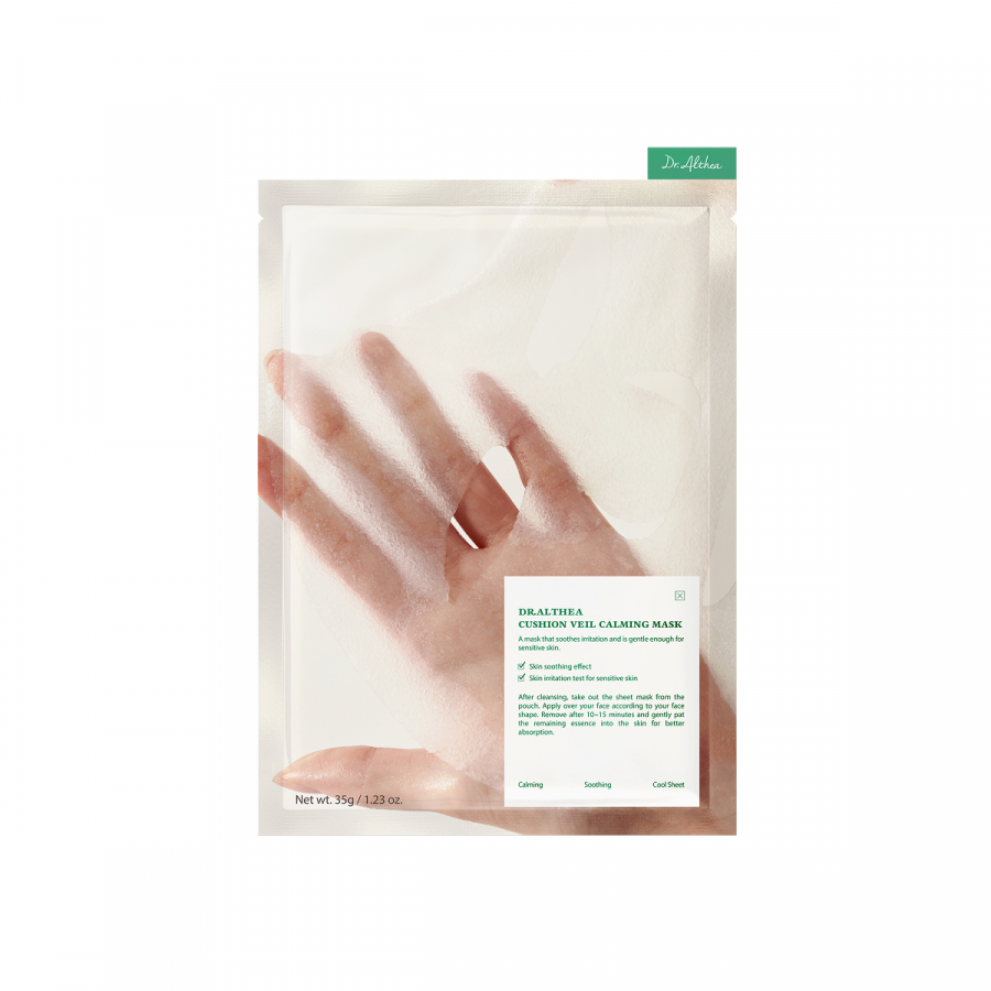 Dr.Althea Cushion Veil Calming Mask Успокаивающая тканевая маска для лица с охлаждающим эффектом 35g