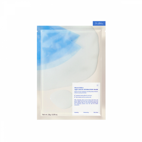 Dr.Althea Aqua Blue Hydration Mask Увлажняющая тканевая маска с азуленом и экстрактом голубой агавы