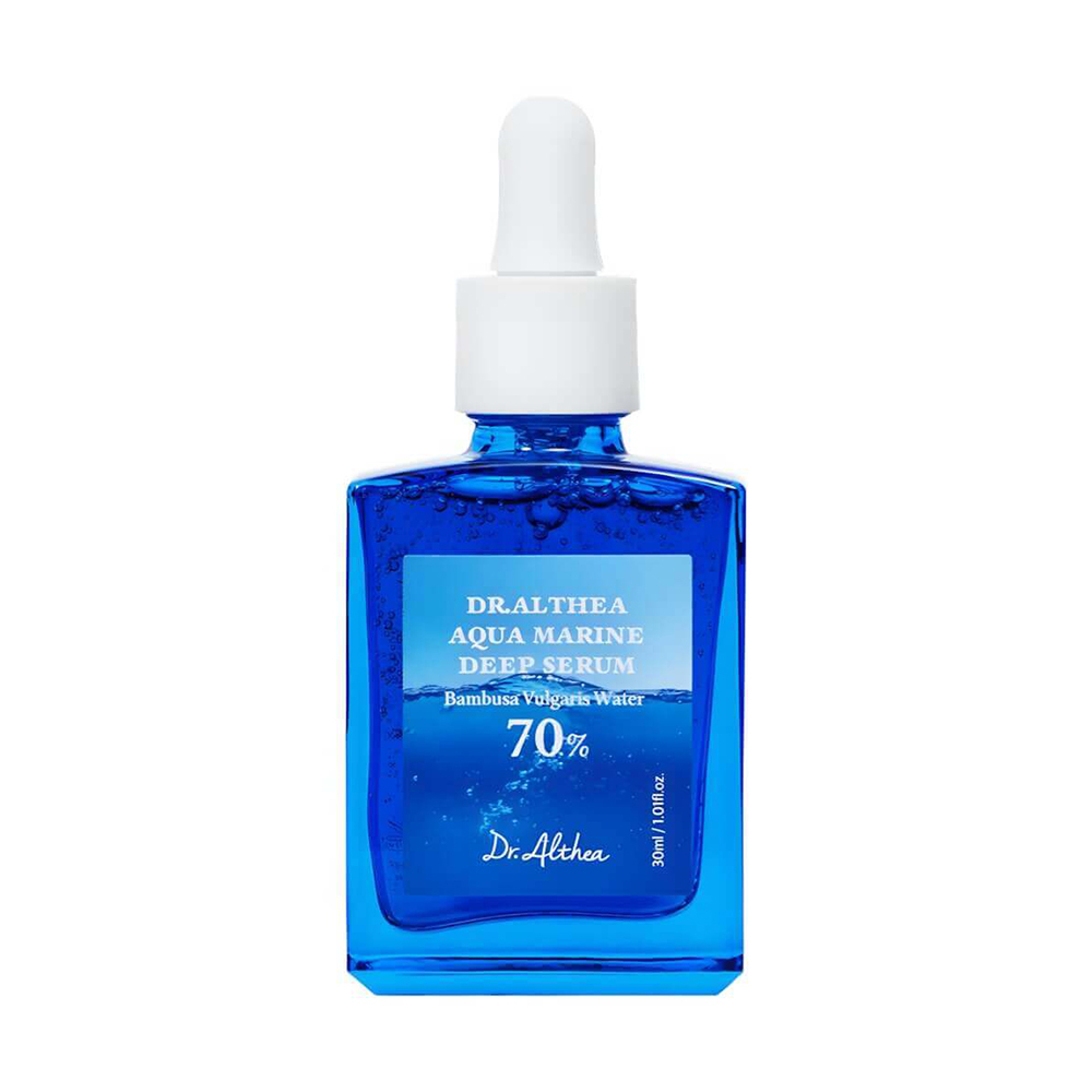 Dr.Althea Aqua Marine Deep Serum Глубокоувлажняющая сыворотка для лица с гидролатом бамбука и ПДРН 30ml
