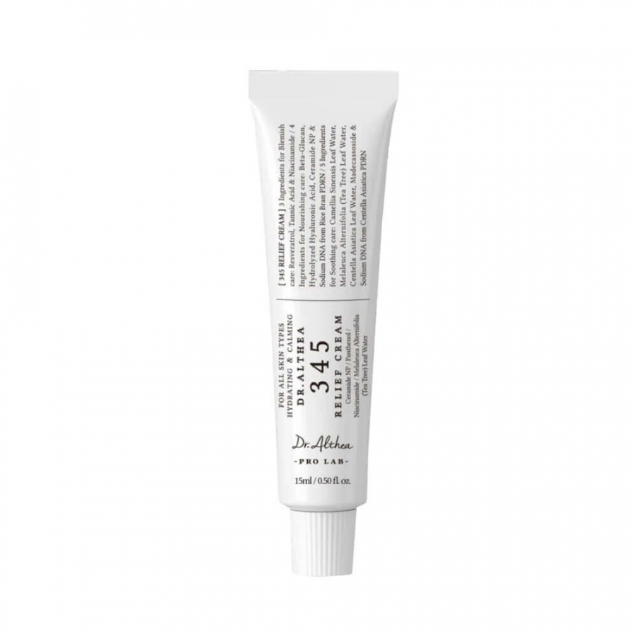 Dr.Althea 345 Relief Cream Успокаивающий и восстанавливающий крем для лица с ресвератролом и пантенолом 15ml