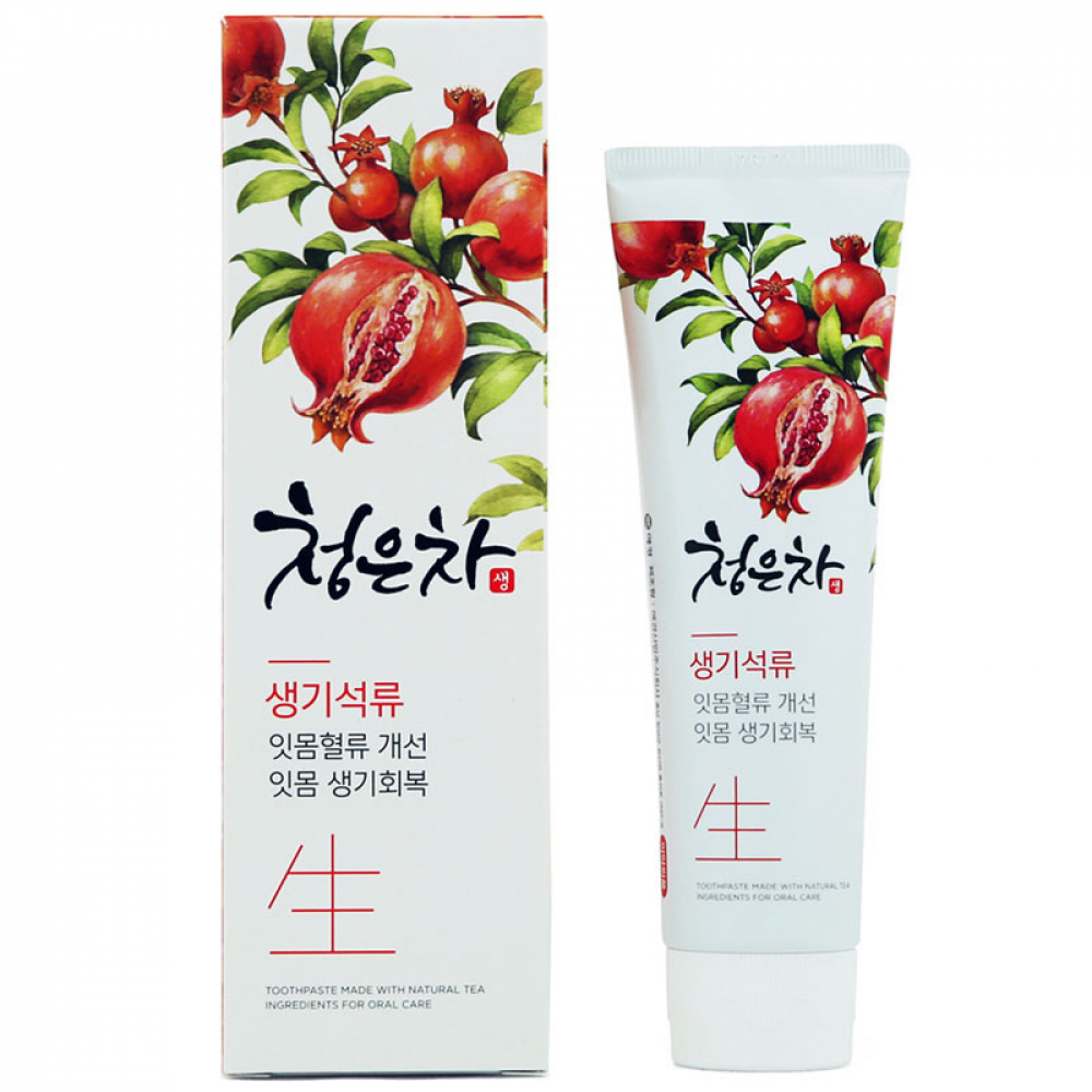 Зубная паста 2080 восточный чай с гранатом Dental Clinic 2080 Cheong-Eun-Cha Pomegranate Toothpaste 120g