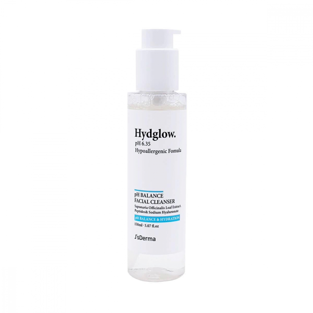 Мягкое очищающее средство с гиалуроновой кислотой JsDerma Hydglow Mild Cleanser 150ml