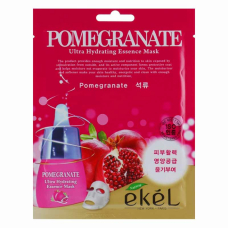 Тканевая маска для лица с экстрактом граната Ekel Pomegranate Ultra Hydrating Essence Mask 25g