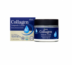 Ампульный крем для лица с коллагеном Ekel Collagen Ampule Cream 70ml