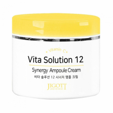 Ампульный крем для лица Jigott Vita Solution 12 Synergy Ampoule Cream 173g