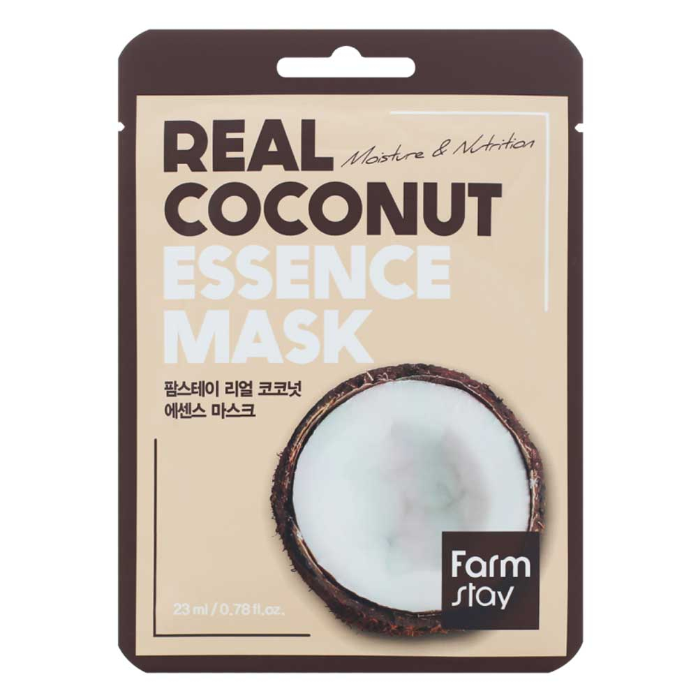 Тканевая маска для лица с экстрактом кокоса FarmStay Real Coconut Essence Mask 23ml