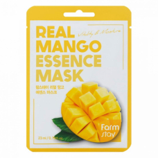 Тканевая маска для лица с экстрактом манго FarmStay Real Mango Essence Mask 23ml