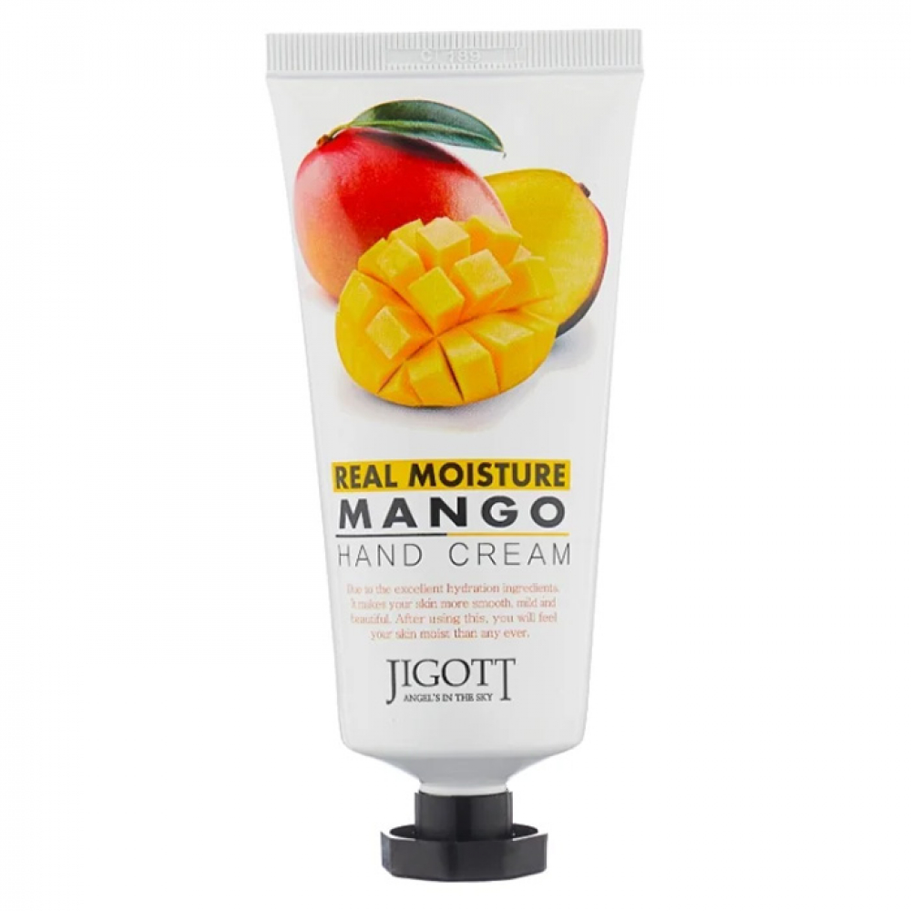 Увлажняющий крем для рук с маслом манго Jigott Real Moisture Mango Hand Cream 100ml