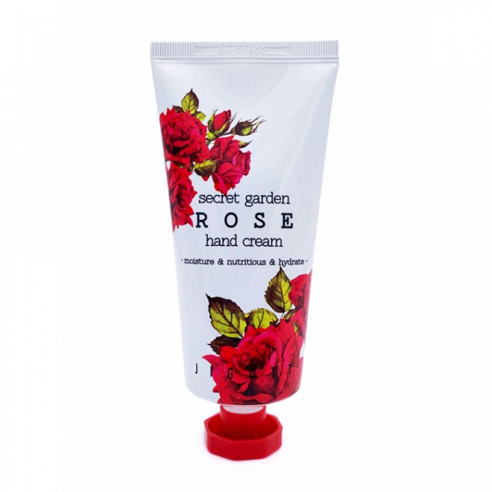 Крем для рук с экстрактом розы Jigott Secret Garden Rose Hand Cream 115g