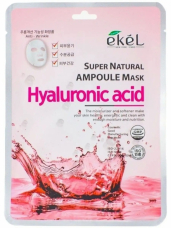 EKEL Hyaluronic Acid Premium Vital Mask Pack Антивозрастная тканевая маска для лица с гиалуроновой кислотой