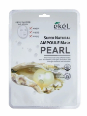 EKEL Pearl Premium Vital Mask Pack Антивозрастная тканевая маска для лица с жемчугом