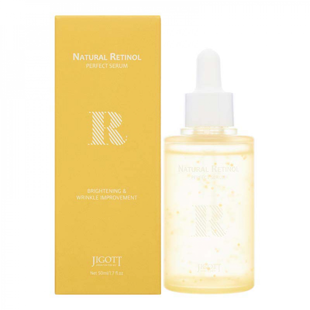 Jigott Natural Retinol Perfect Serum Сыворотка для лица с ретинолом 50ml