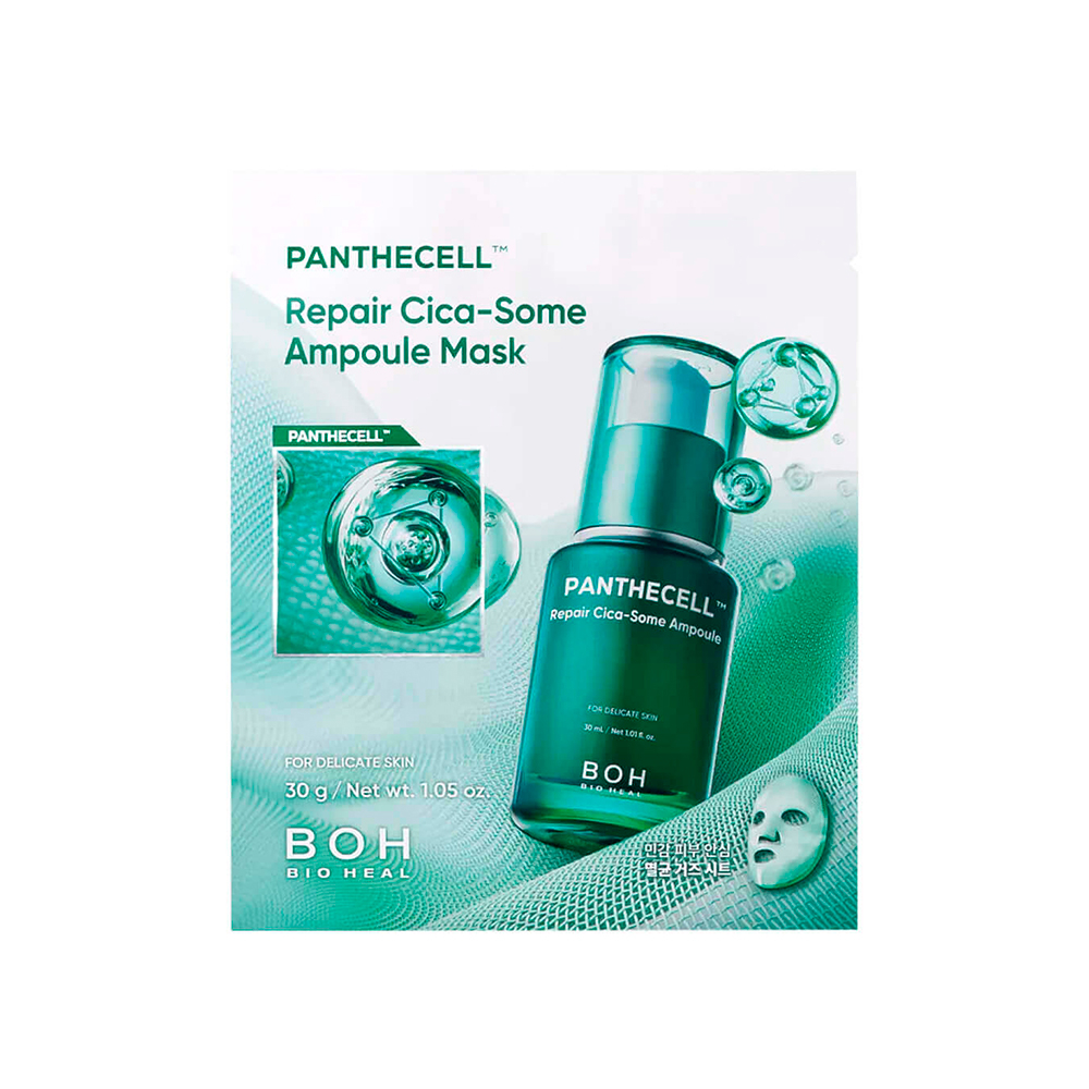 BIOHEAL BOH Panthecell Repair Cica‑Some Ampoule Mask Маска с экзосомами центеллы 30g