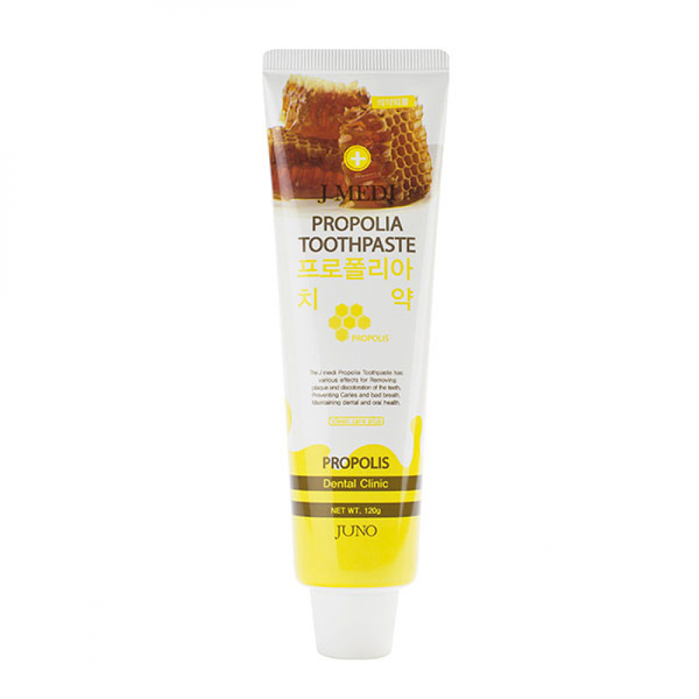 Зубная паста с прополисом Juno J Medi Propolia Toothpaste 120g