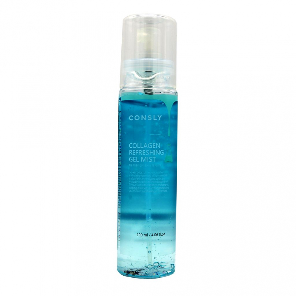 Освежающий гель-мист для лица с коллагеном Consly Collagen Refreshing Gel Mist 120ml