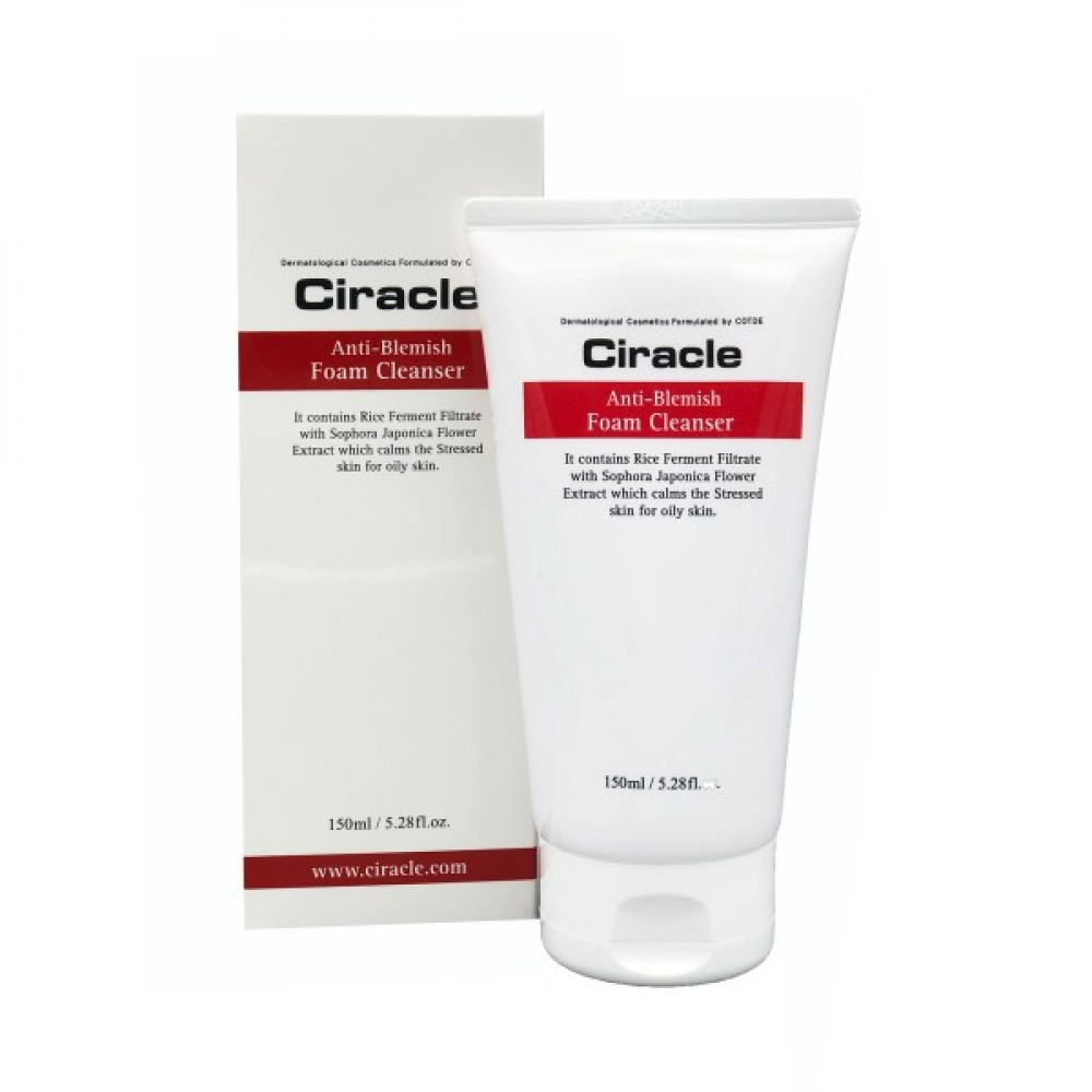 Пенка для умывания для жирной кожи Ciracle Anti-blemish Foam Cleanser 150ml