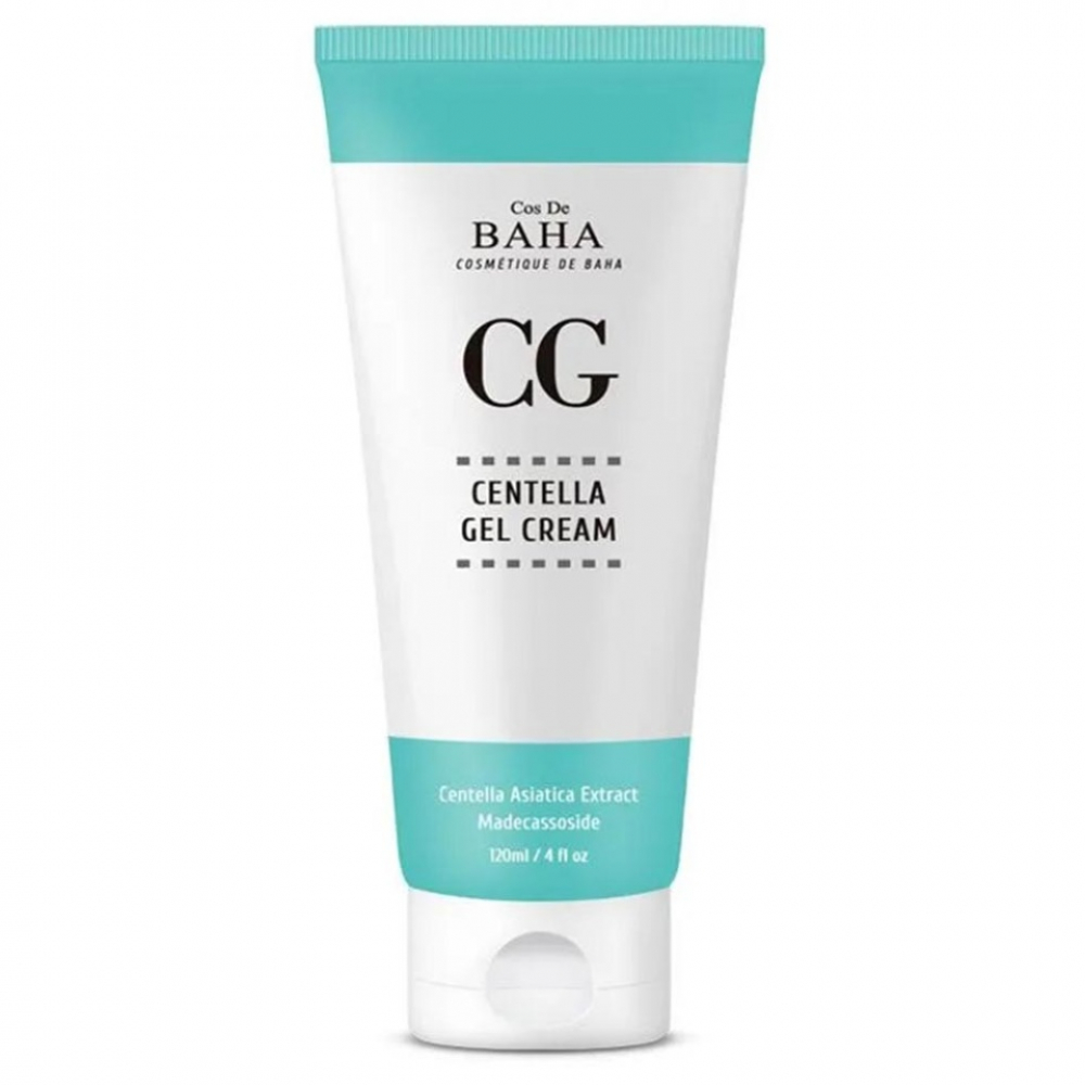 Cos De BAHA Centella Gel Cream (CG120) Восстанавливающий гель-крем с экстрактом центеллы азиатской и гиалуроновой кислотой 120ml