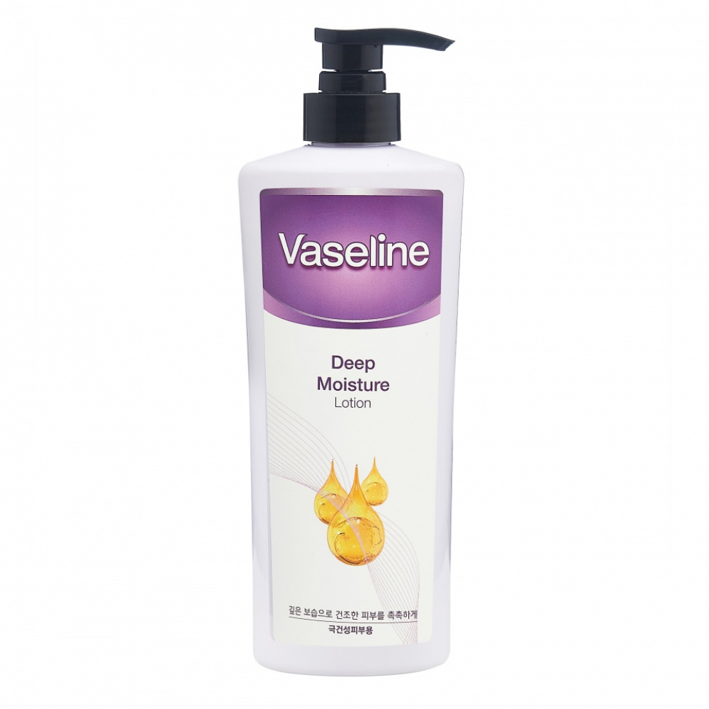 Лосьон для сухой кожи глубокое увлажнение FoodaHolic Vaseline Deep Moisture Lotion 500ml