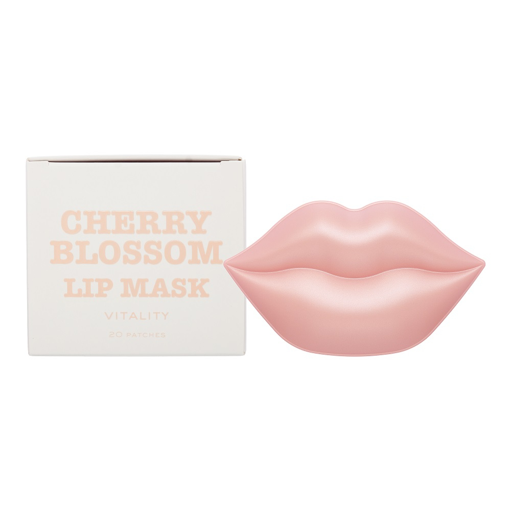 Гидрогелевые патчи для губ Цветущая вишня Kocostar Cherry Blossom Lip Mask 20 pieces 50g
