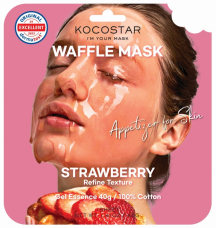 KOCOSTAR Waffle Mask Strawberry