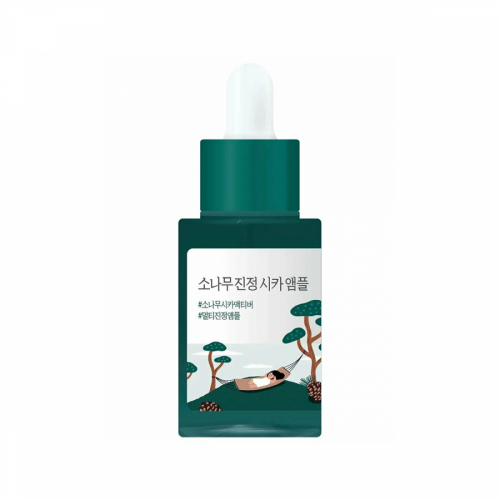 ROUND LAB Pine Calming Cica Ampoule Сыворотка с экстрактами сосны и центеллы 30ml