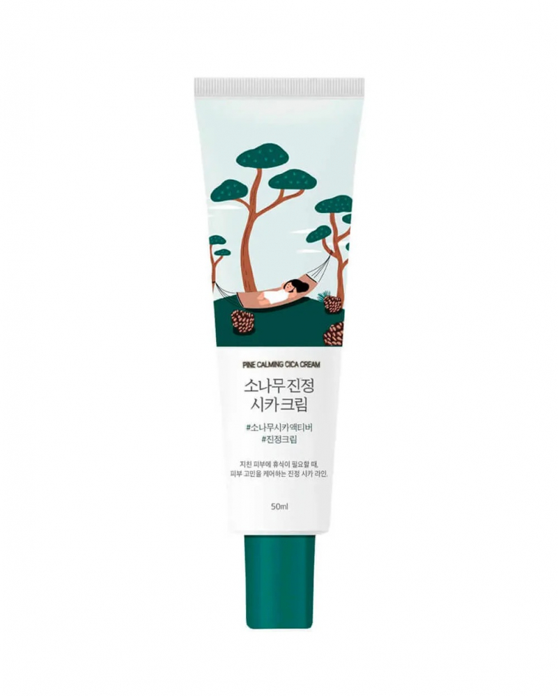 Крем с экстрактами сосны и центеллы Round Lab Pine Calming Cica Cream 50ml