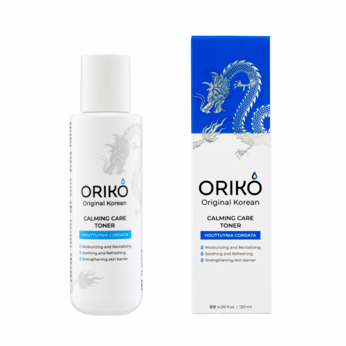 ORIKO Calming care toner with Houttuynia cordata extract Успокаивающий тонер для лица с экстрактом хауттюйнии и гиалуроновой кислотой 120ml