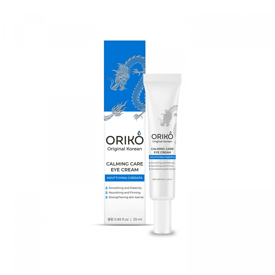 ORIKO Calming Care Eye Cream With Houttuynia Cordata Extract Успокаивающий крем для век с экстрактом хауттюйнии и гиалуроновой кислотой 25ml