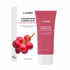 Концентрированная ночная маска с коллагеном L.Sanic Collagen &amp; Red Wine Concentrated Sleeping Mask 60ml