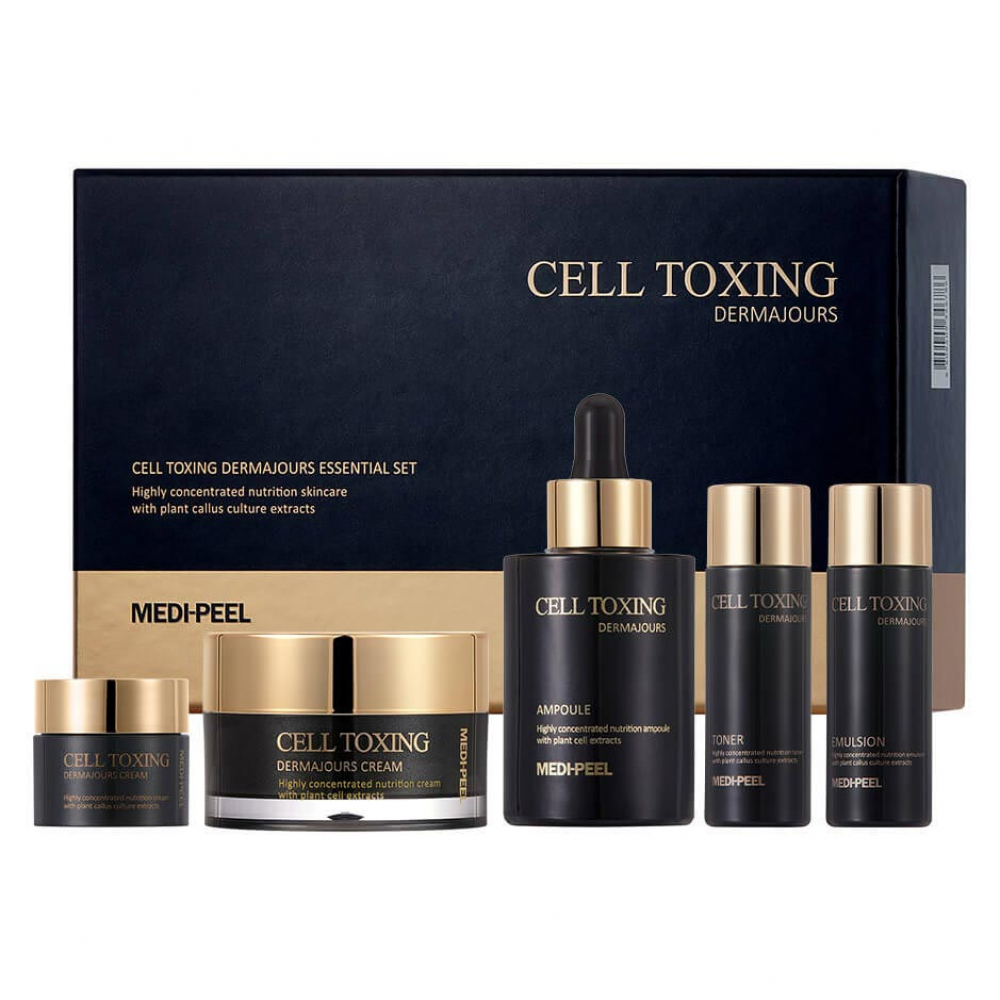 Омолаживающий набор со стволовыми клетками Medi-Peel Cell Toxing Dermajours Essential Set (100+50+30*2+10ml)