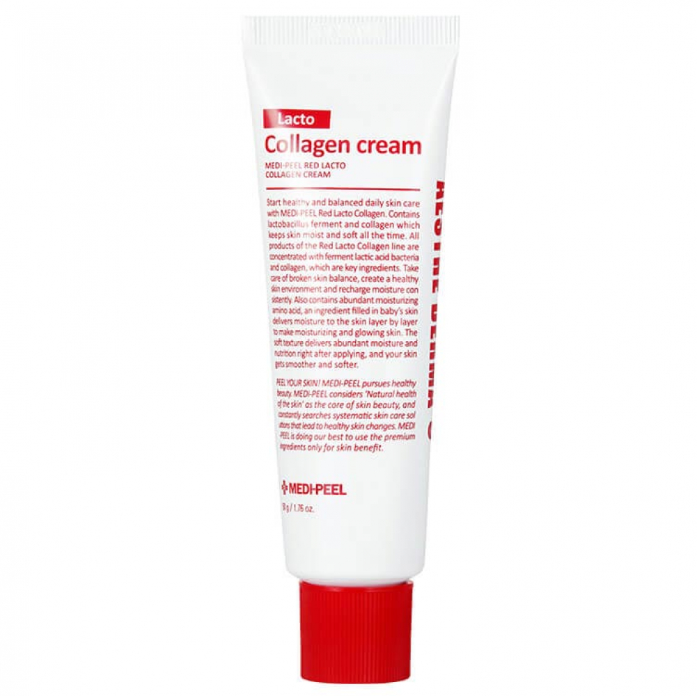 Укрепляющий крем с коллагеном и лактобактериями Medi-Peel Red Lacto Collagen Cream 50ml
