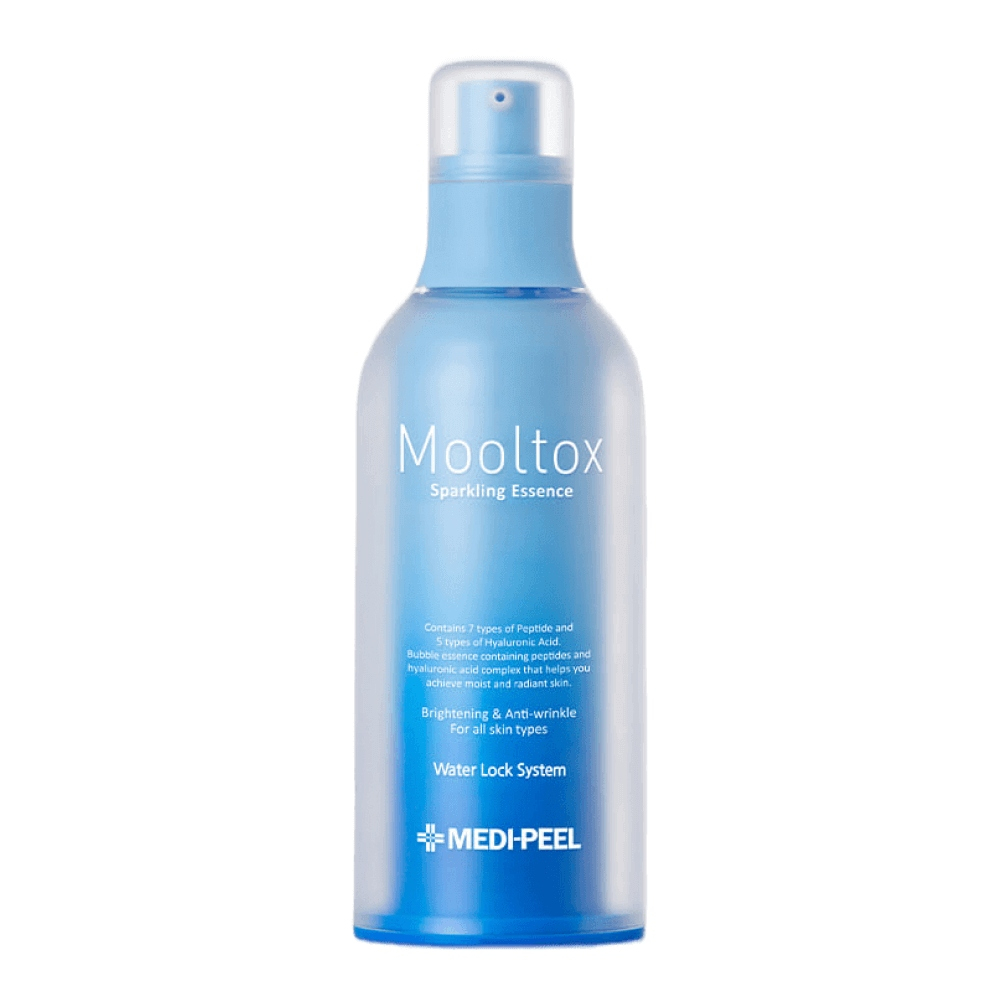 MEDIPEEL⁺ Aqua Mooltox Sparkling Essence Интенсивно увлажняющая кислородная эссенция 100ml