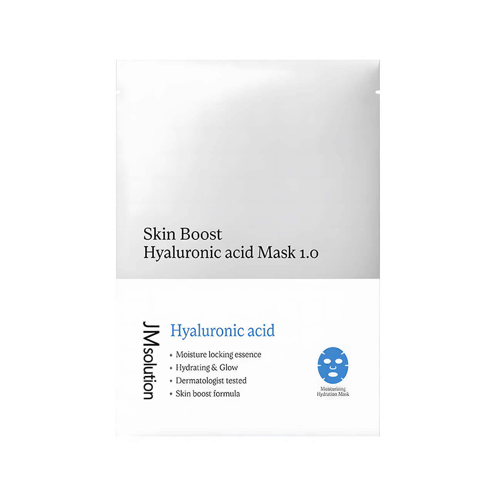 JMsolution Skin Boost Hyaluronic Acid Mask Маска-бустер тканевая с гиалуроновой кислотой 1pcs
